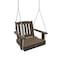 Highwood Usa Lehigh Single Seat Swing Outdoor Furniture for Patio, Backyard, Garden AD-PORL3-ACE - alternate 1